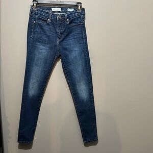 (3 for$24) Banana Republic Blue Skinny Jeans with Stretch